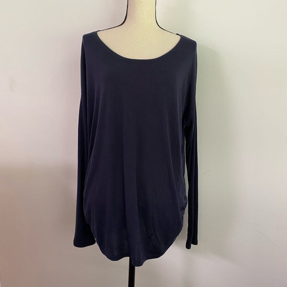 INGRID & ISABEL NAVY TOP